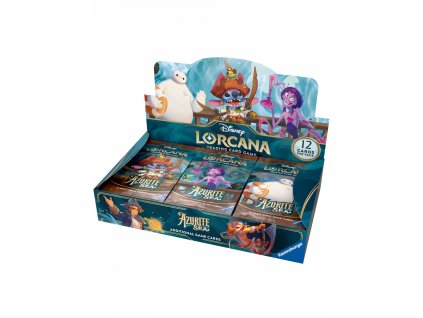 karetni hra lorcana azurite sea booster box 24 boosteru 900w