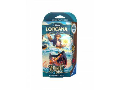 Disney Lorcana — Azurite Sea - Amber & Ruby Starter Deck