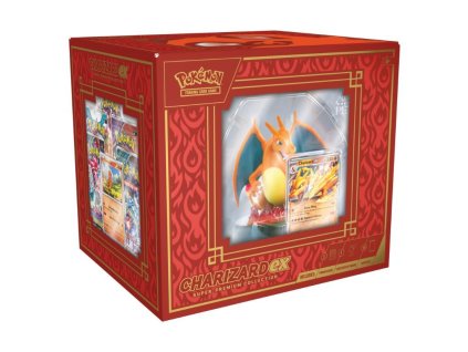 pokemon tcg charizard ex super premium collection ingles