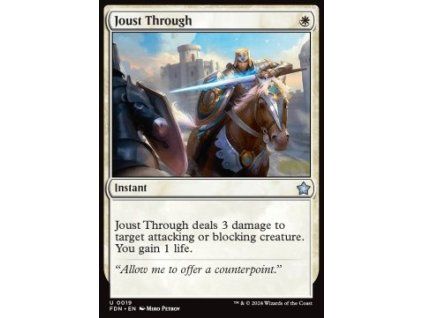 Joust Through