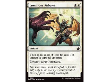 Luminous Rebuke