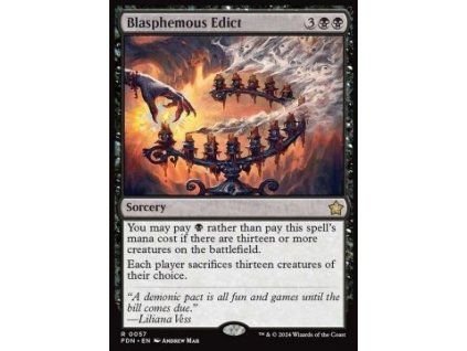 Blasphemous Edict