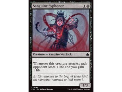 Sanguine Syphoner