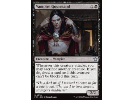 Vampire Gourmand