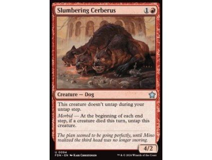 Slumbering Cerberus