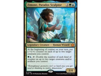 Zimone, Paradox Sculptor