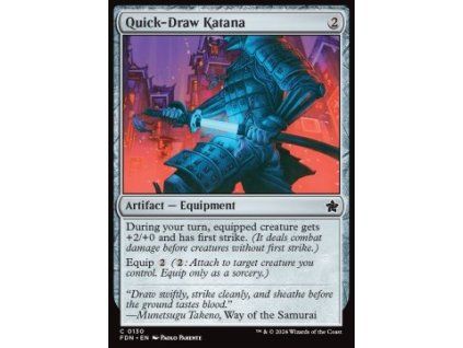 Quick-Draw Katana