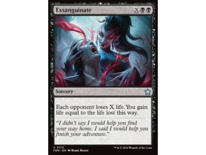 Exsanguinate