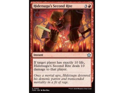 Hidetsugu's Second Rite