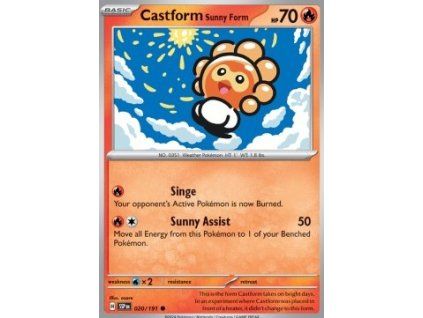 Castform Sunny Form (SSP 020)