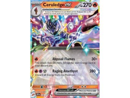 Ceruledge ex (SSP 036)