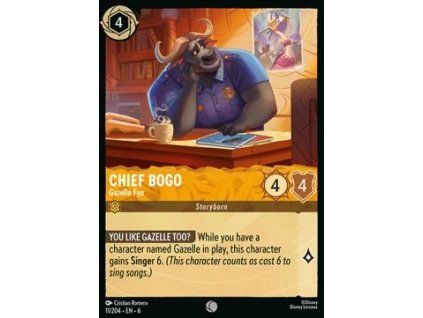Chief Bogo - Gazelle Fan