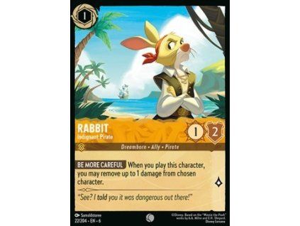 Rabbit - Indignant Pirate