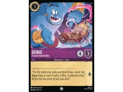 Genie - Excited Shipbuilder
