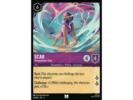 Scar - Tempestuous Lion