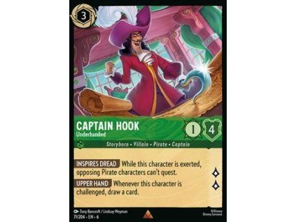 Captain Hook - Underhanded