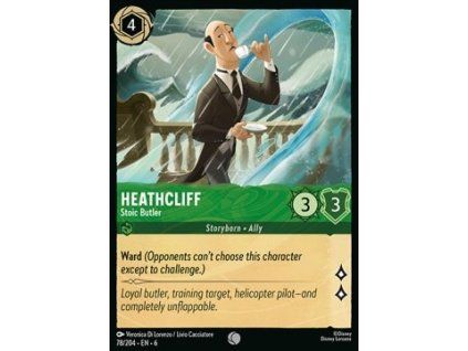 Heathcliff - Stoic Butler