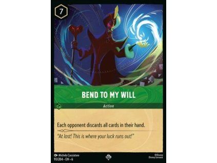 Bend to My Will