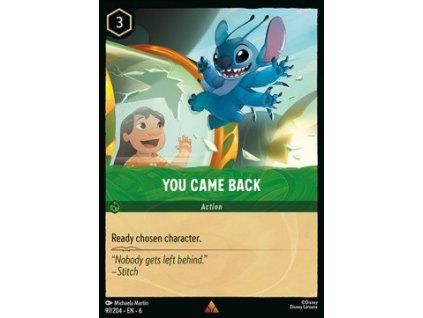 You Came Back (V.1)