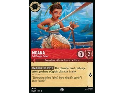 Moana - Self-Taught Sailor