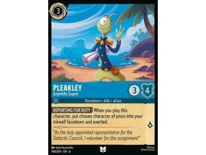 Pleakley - Scientific Expert
