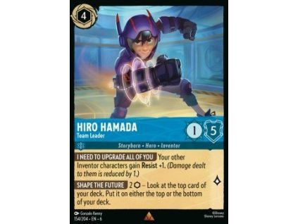 Hiro Hamada - Team Leader