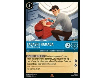 Tadashi Hamada - Gifted Roboticist