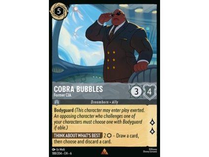 Cobra Bubbles - Former CIA