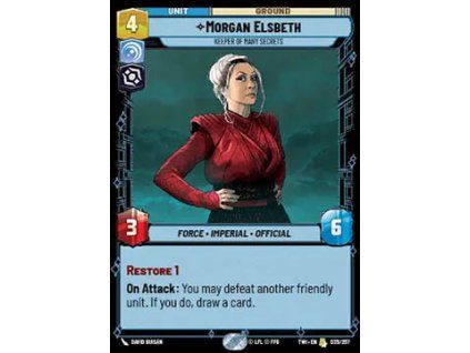 Morgan Elsbeth, Keeper of Many Secrets