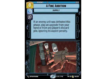 A Fine Addition