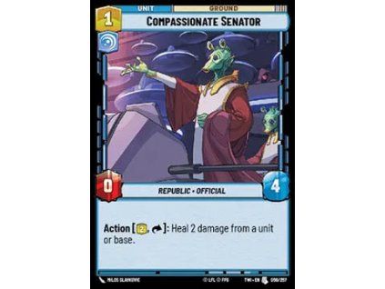 Compassionate Senator