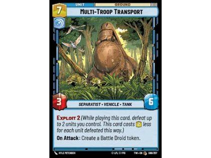 Multi-Troop Transport