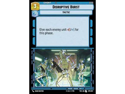 Disruptive Burst