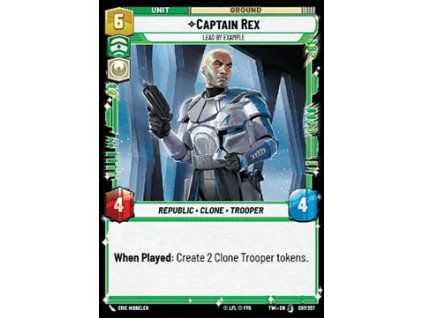 Captain Rex, Lead by Example
