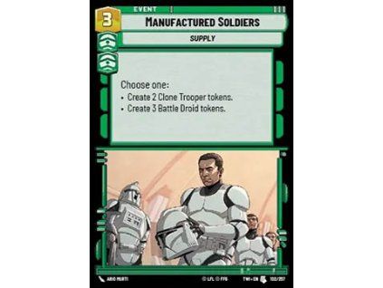 Manufactured Soldiers