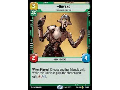 Huyang, Enduring Instructor
