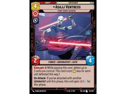 Asajj Ventress, Count Dooku's Assassin