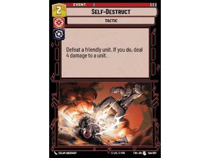Self-Destruct