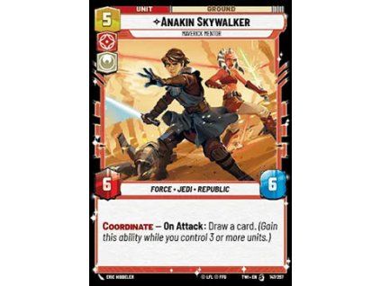 Anakin Skywalker, Maverick Mentor