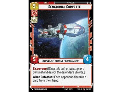 Senatorial Corvette