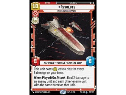 Resolute, Under Anakin's Command