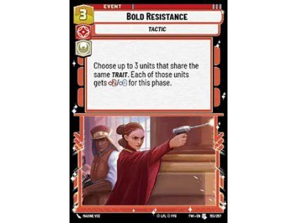 Bold Resistance