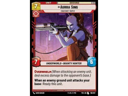 Aurra Sing, Crackshot Sniper