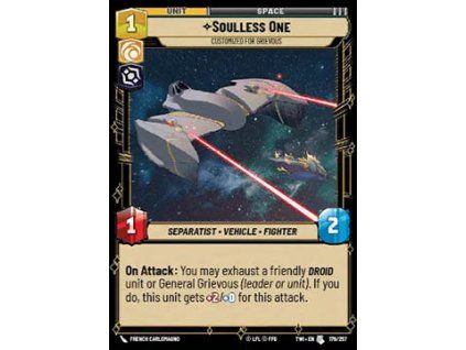 Soulless One, Customized for Grievous