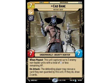Cad Bane, Hostage Taker