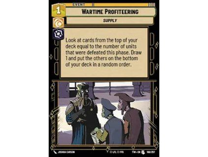 Wartime Profiteering