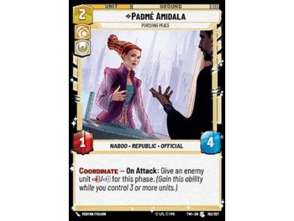 Padmé Amidala, Pursuing Peace
