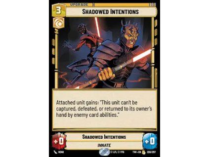 Shadowed Intentions