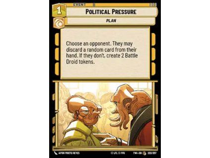 Political Pressure