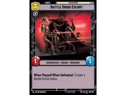 Battle Droid Escort